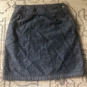 Vintage Levi’s jean skirt a line Made in Italy